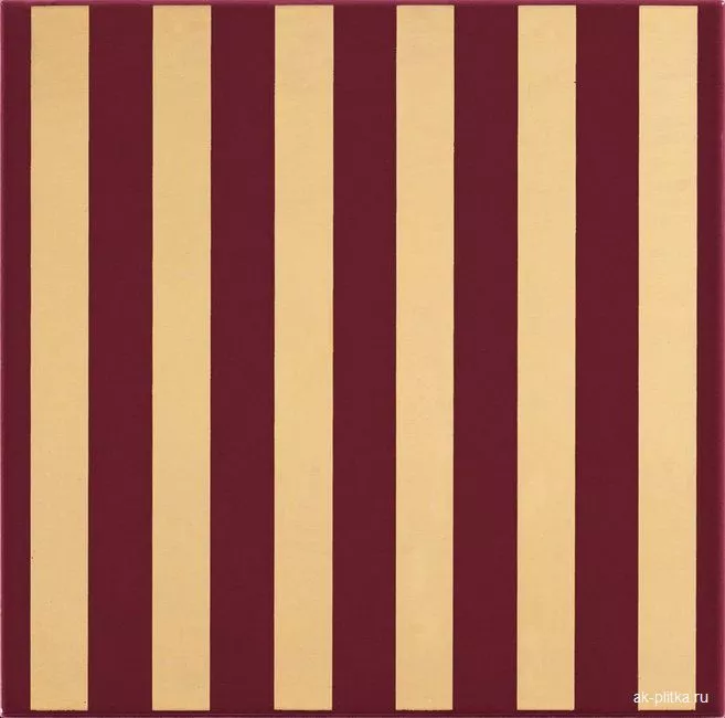 Riga Grande Oro Su Bordeaux 20x20