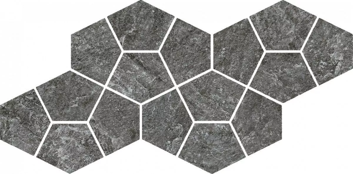 GRAPHITE MOSAICO PRISM 41,3x20,5