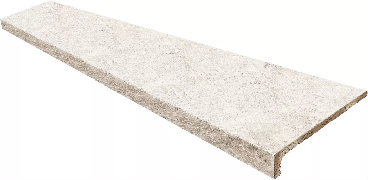 Peldano Recto White Stone 33x120