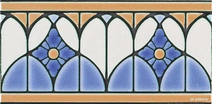 BORDURA FENICE COBALT CR 10X20