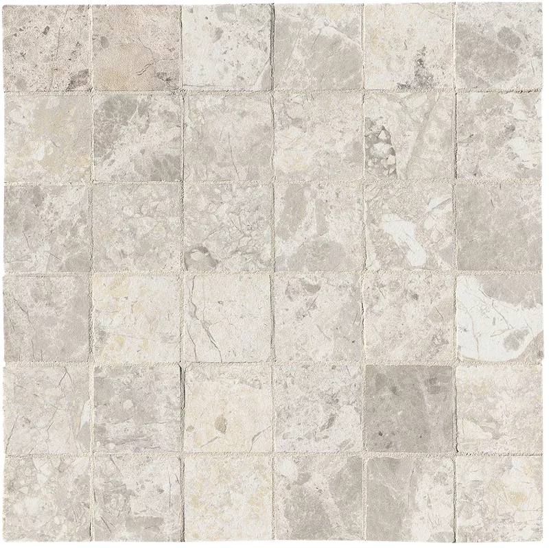 WHITE MACROMOSAICO ANTICATO 30x30