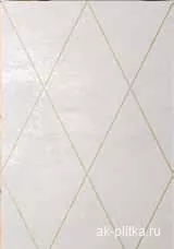 Rhombus Oro su Beige 50x100