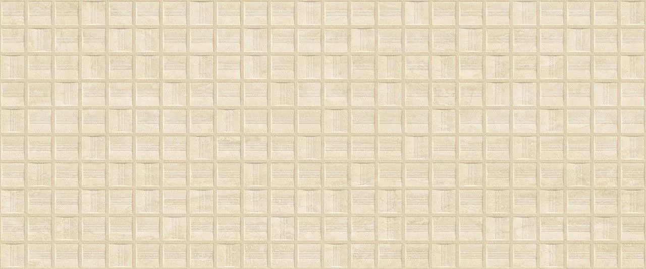 3D Qube Navona White 50x120 Matt
