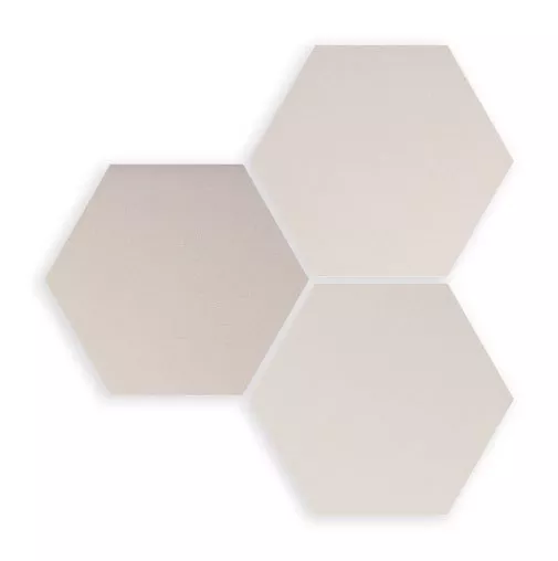 White Hexa 14x16