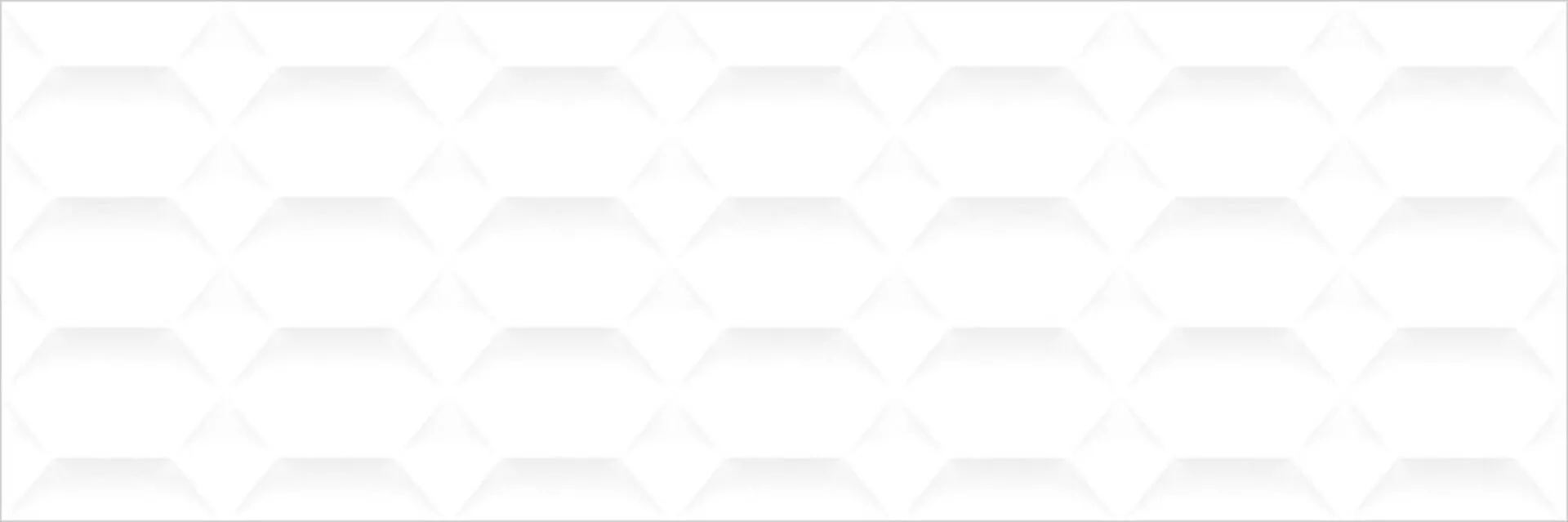 White Hexa 30x90