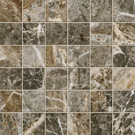 Breccia di Caravaggio Mosaic Lap 30x30