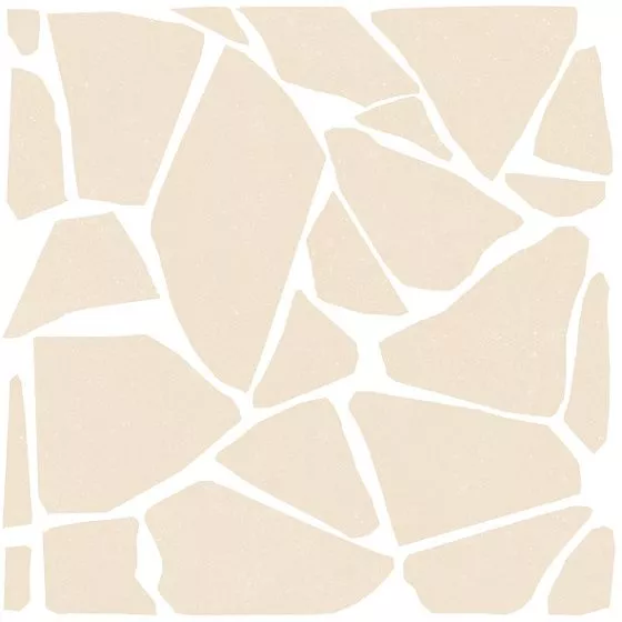 Crock Mosaic Ivory 40x40