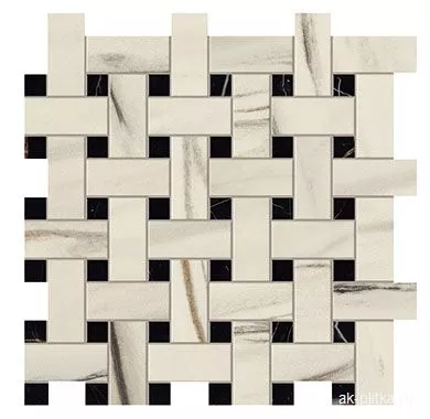 Bianco Fantastico Basket Weave Matt 30,5x30,5