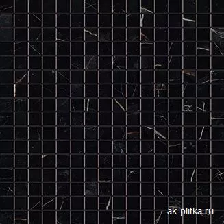 Black Atlantis Mosaico Lappato 30x30